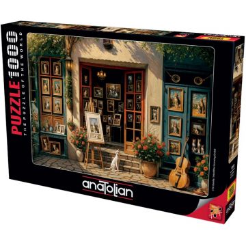 Puzzle Anatolian din 1000 piese - Galeria de pisici