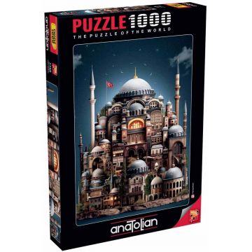 Puzzle Anatolian din 1000 piese - Hagia Sofia, Istanbul