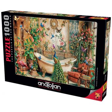 Puzzle Anatolian din 1000 piese - Păun