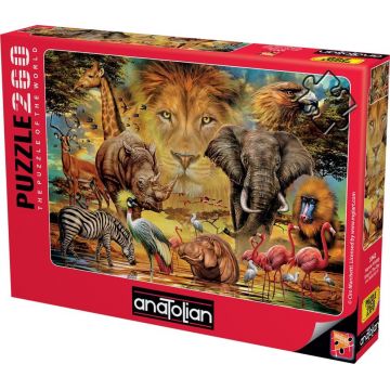 Puzzle Anatolian din 260 piese - Regele din cer