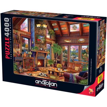 Puzzle Anatolian din 4000 piese - Casă în sălbăticie