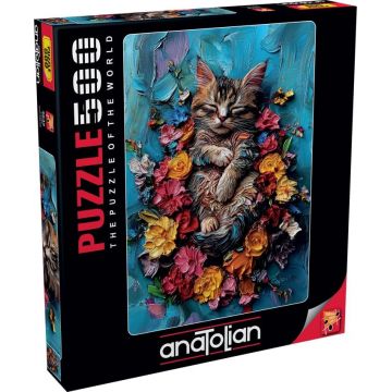 Puzzle Anatolian din 500 piese - Somn de după-amiază