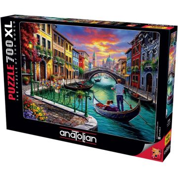 Puzzle Anatolian din 700 XL piese - Gondolă neagră
