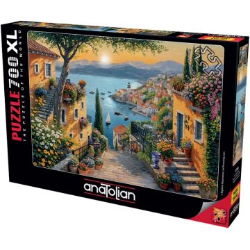 Puzzle Anatolian din 700 XL piese - Scări către port