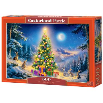 Puzzle Castorland din 500 piese - Ajunul Crăciunului