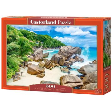 Puzzle Castorland din 500 piese - Insula Digue, Seychelles