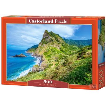 Puzzle Castorland din 500 piese - Madeira verde