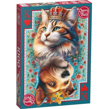 Puzzle Cherry Pazzi din 1000 piese - Cartea Regală