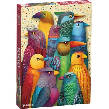 Puzzle Cherry Pazzi din 1000 piese - Clubul Păsărilor