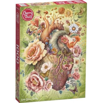 Puzzle Cherry Pazzi din 1000 piese - Iubirea crește ușor