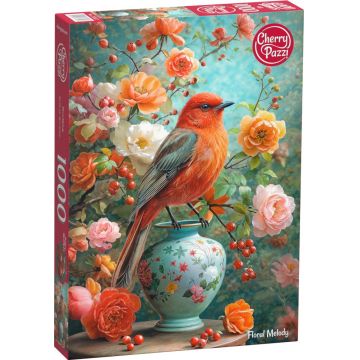 Puzzle Cherry Pazzi din 1000 piese - Melodie florală