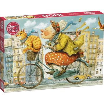 Puzzle Cherry Pazzi din 1000 piese - Super bunica