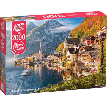 Puzzle Cherry Pazzi din 2000 piese - Hallstatt în lumina dimineții