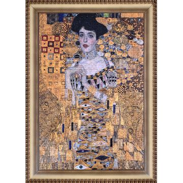 Puzzle cu ramă Trefl din 500 piese - Adele Bloch-Bauer I