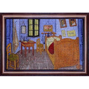 Puzzle cu ramă Trefl din 500 piese - Dormitor în Arl
