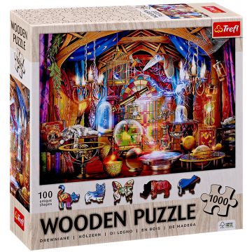 Puzzle din lemn Trefl din 1000 piese - Cameră magică