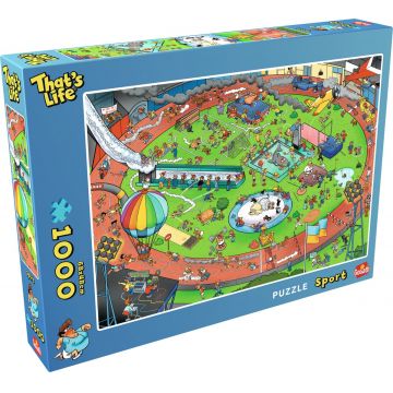 Puzzle Goliath din 1000 piese - Sport TV