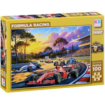 Puzzle KS Games din 100 piese - Formula 1
