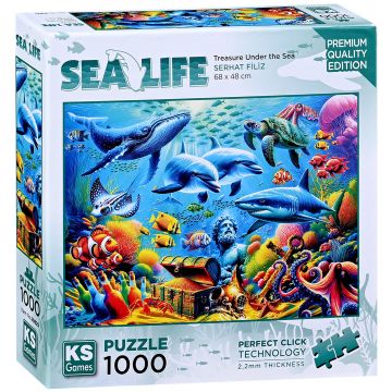Puzzle KS Games din 1000 piese- Comoara mării