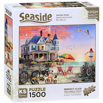 Puzzle KS Games din 1500 piese - Casă de vară