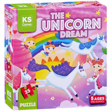 Puzzle KS Games din 35 piese- Visul Unicornului
