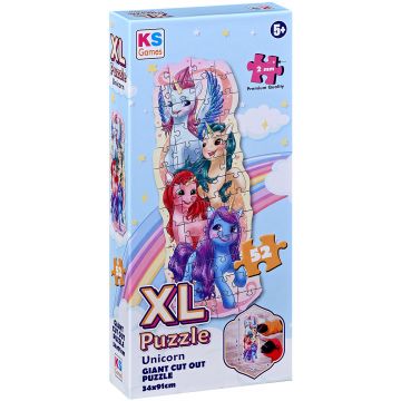 Puzzle KS Games din 52 XXL piese - Unicorni