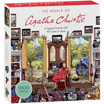 Puzzle Laurence King din 1000 piese - Lumea Agathei Christie