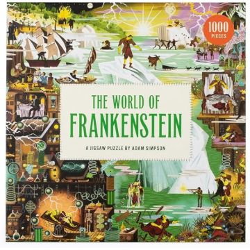 Puzzle Laurence King din 1000 piese - Lumea lui Frankenstein