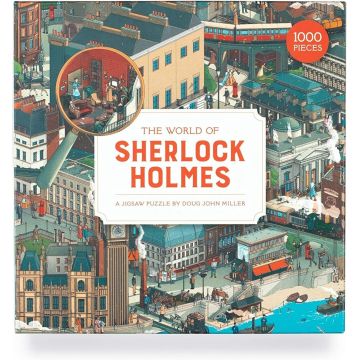 Puzzle Laurence King din 1000 piese - Lumea lui Sherlock Holmes
