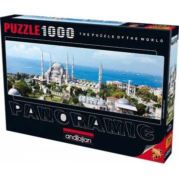 Puzzle panoramic Anatolian din 1000 piese - Moscheea Sultan Ahmed