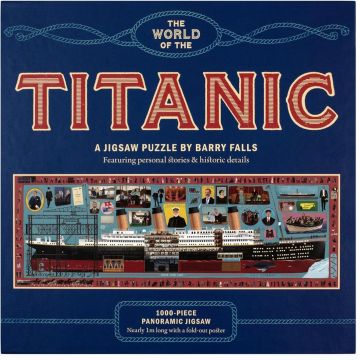 Puzzle panoramic Laurence King din 1000 piese - Lumea Titanicului