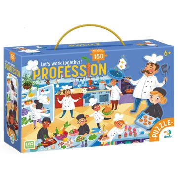 Puzzle pentru copii Dodo - bucătar, 150 piese