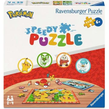 Puzzle pentru copii Ravensburger din 4 х 35 piese - Pokemon