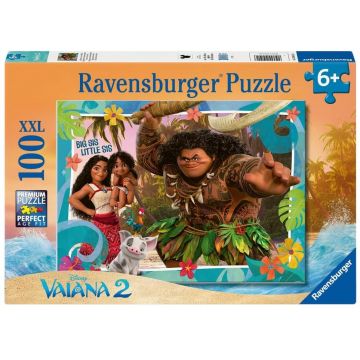Puzzle Ravensburger din 100 XXL piese - Vaiana 2