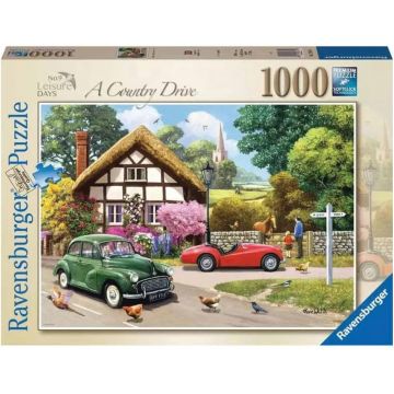 Puzzle Ravensburger din 1000 de bucăți  - Călătorie provincială