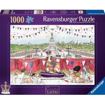 Puzzle Ravensburger din 1000 de bucăți  - Capriciile Coroanei