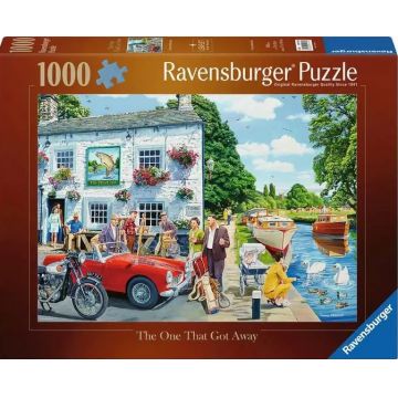 Puzzle Ravensburger din 1000 de bucăți  - Cel care a fugit