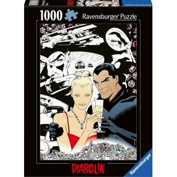 Puzzle Ravensburger din 1000 de bucăți  - Diabolik