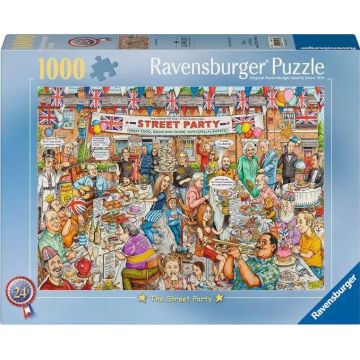 Puzzle Ravensburger din 1000 de bucăți  - Festivalul stradal