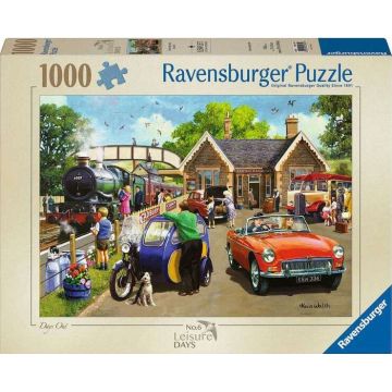 Puzzle Ravensburger din 1000 de bucăți  - Ieșiri