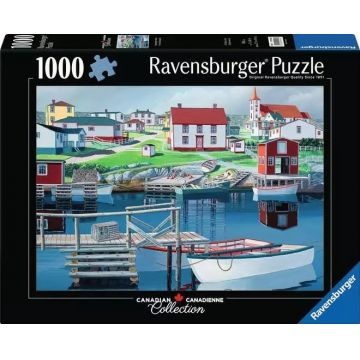 Puzzle Ravensburger din 1000 de bucăți  - Portul Greenspond