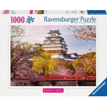 Puzzle Ravensburger din 1000 piese - Castelul Himeji, Japonia