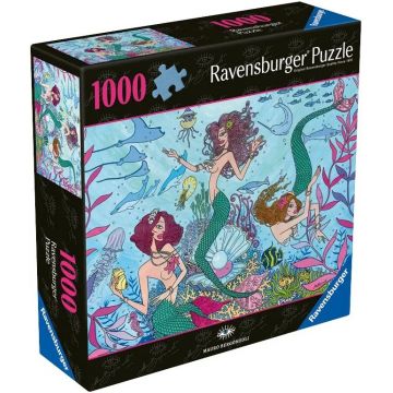 Puzzle Ravensburger din 1000 piese - Sirene