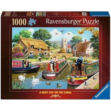 Puzzle Ravensburger din 1000 piese - Ziua canalului dinamic