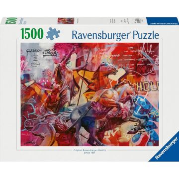 Puzzle Ravensburger din 1500 de bucăți - Nike, Zeița Victoriei