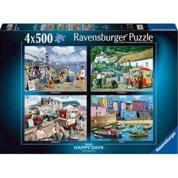 Puzzle Ravensburger din 4 х 500 piese - Sărbători