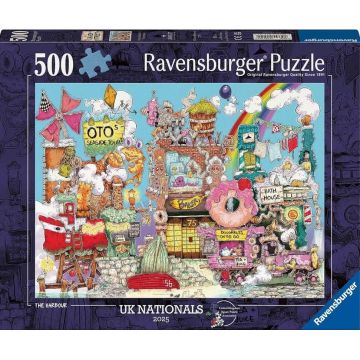Puzzle Ravensburger din 500 piese - Strada Nebună: Portul