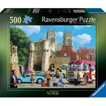 Puzzle Ravensburger din 500 piese - Zi în New York