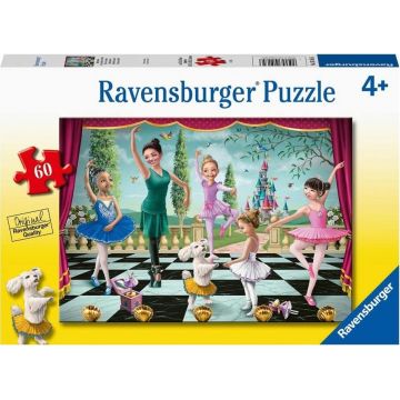 Puzzle Ravensburger din  60 piese - Repetiție de balet
