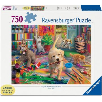 Puzzle Ravensburger din 750 XXL piese - Dulci maeștri